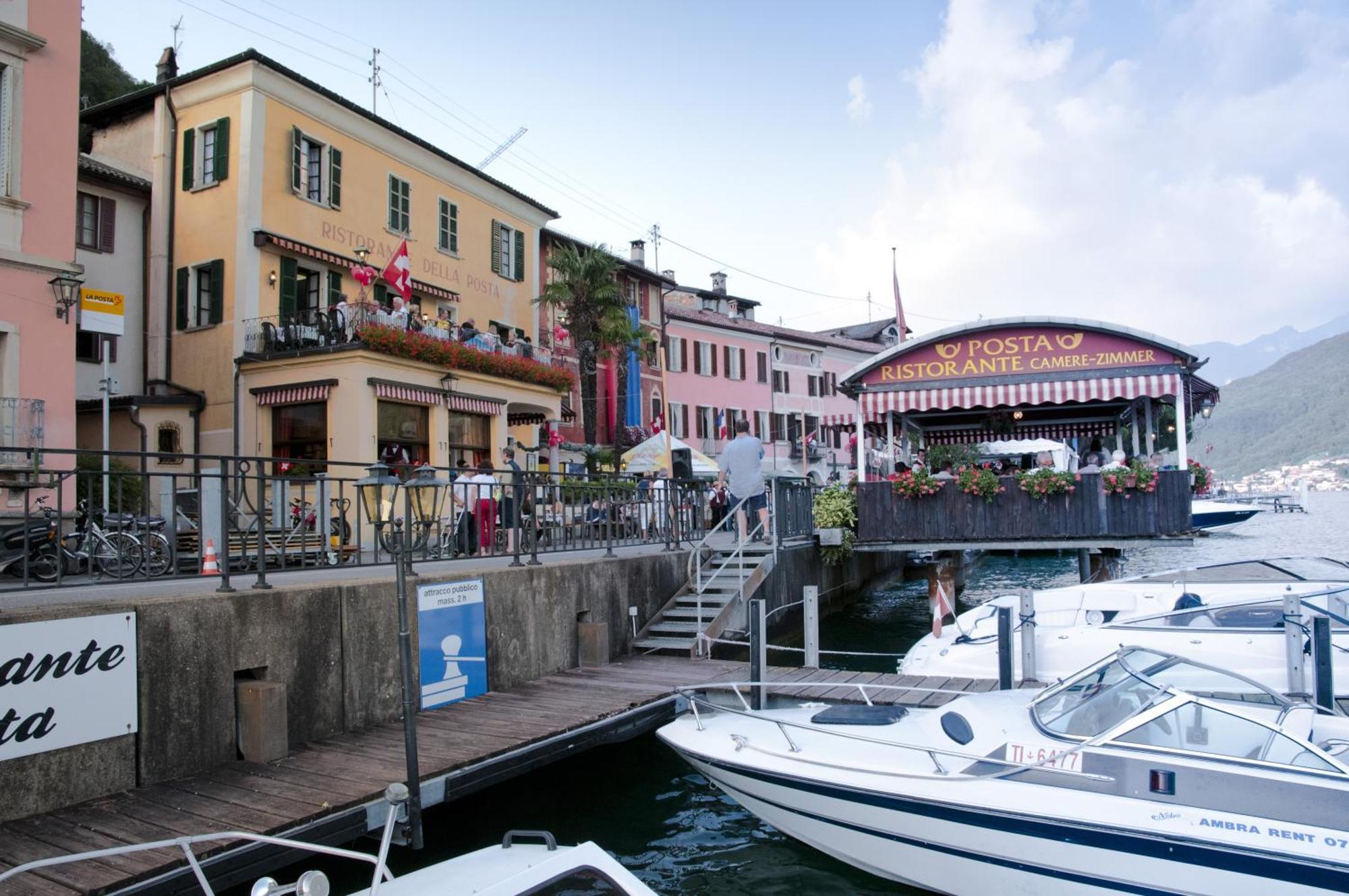 Albergo Ristorante Della Posta Моркоте Экстерьер фото